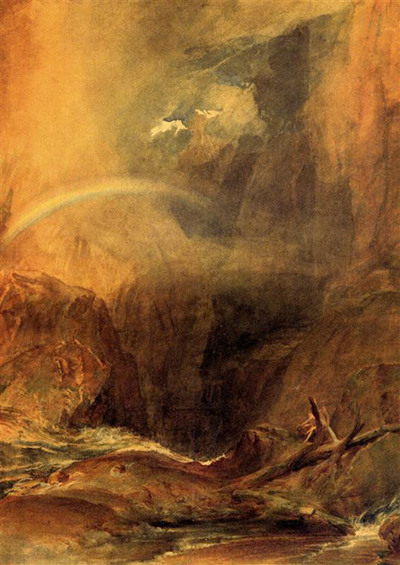 The Devil's Bridge St Gothard William Turner